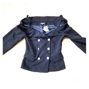 Off The Shoulders Blazer Jacket